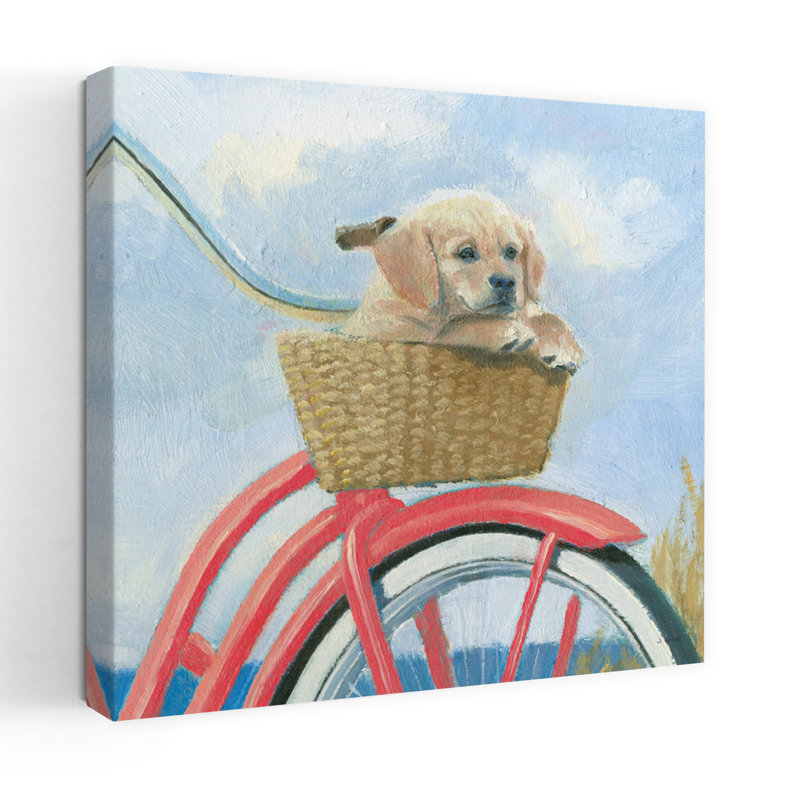 Art de panier de bord de mer nautique côtier V avec animaux, H 18 po x l 18 po