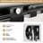 Matte Black Aluminum Frame Double Sliding Shower Door 72" H, 54" W, 1/4"  6Mm  Clear Tempered Glass With -Proof Film, Dual Stainless Steel Handles, Adjustable Width For Bathroom High Wide Featuring-124993624