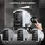 Wall Mounted Dimmable Semicircular LED Mirror Anti-Fog Backlit Lighted Bathroom Vanity Mirror-1877212052