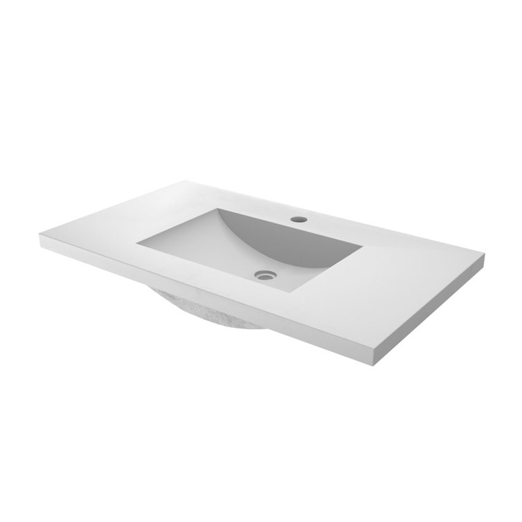 Palomar 36.5" Single Bathroom Vanity Top with Sink