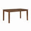 Ensemble de table de salle à manger 7 pièces et 6 chaises d'appoint rembourrées