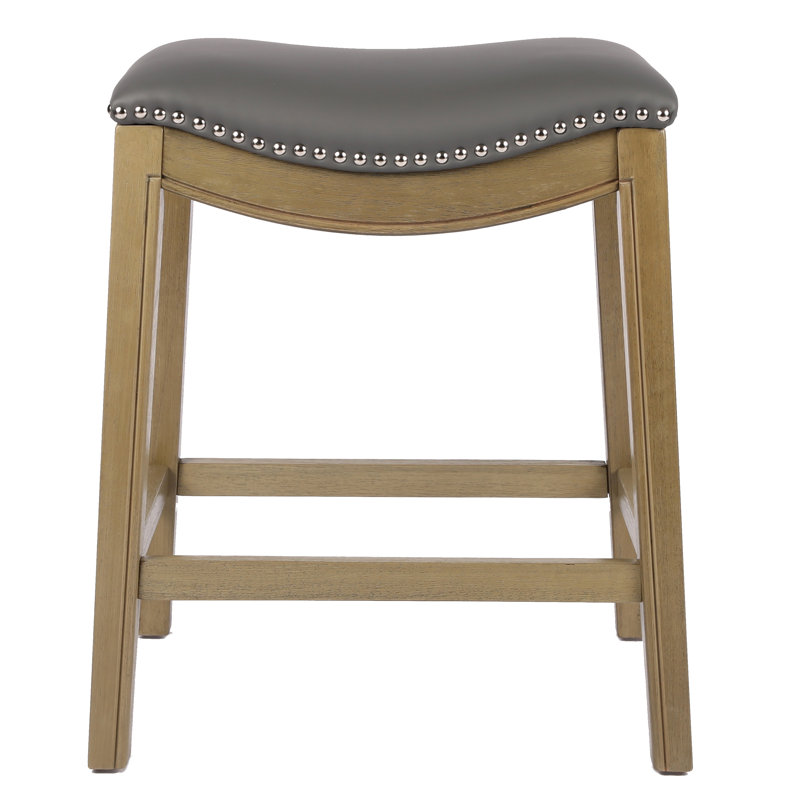 Ardussi Bar Stool, Black, Counter Stool (25.98" Seat Height)