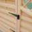3.5" H x 12" W Surface Mount Single Door Hinge