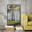«Birch Trees», reproduction de peinture acrylique-31939182-31939342