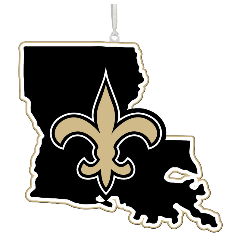 Ornement figurine suspendu nfl, Saints de la Nouvelle-Orléans