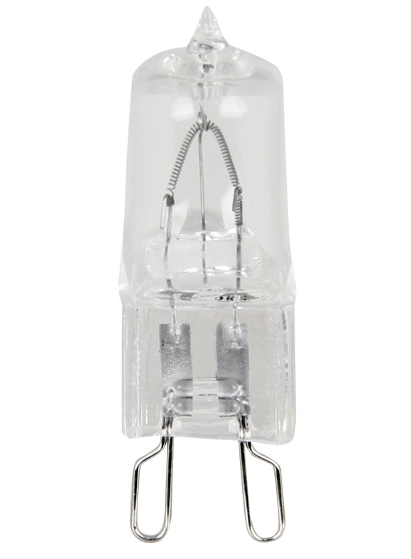 60 Watt  , T4 Halogen, Dimmable  Light Bulb, Warm White (3000K) G9 Base