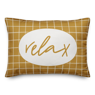  Housse de coussin rectangulaire et insert Relax