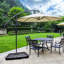 Soumeya Plastic Free Standing Umbrella Base