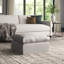 Canapé modulaire en coin avec repose-pieds Claughaun