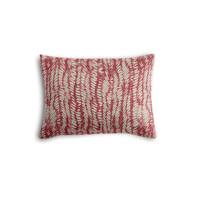 Coussin Hampton, Grenadine, 12 po x 18 po