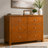 Functionally Great Pine & Plywood Dresser, Oak-1814073135