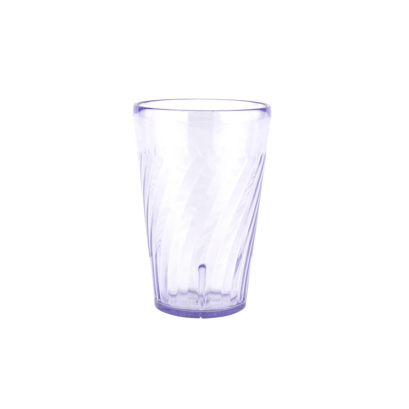 GET Gobelets en plastique incassables sans BPA Tahiti, 9 onces, rouge (ensemble de 4), Contenant alimentaire, Bleu