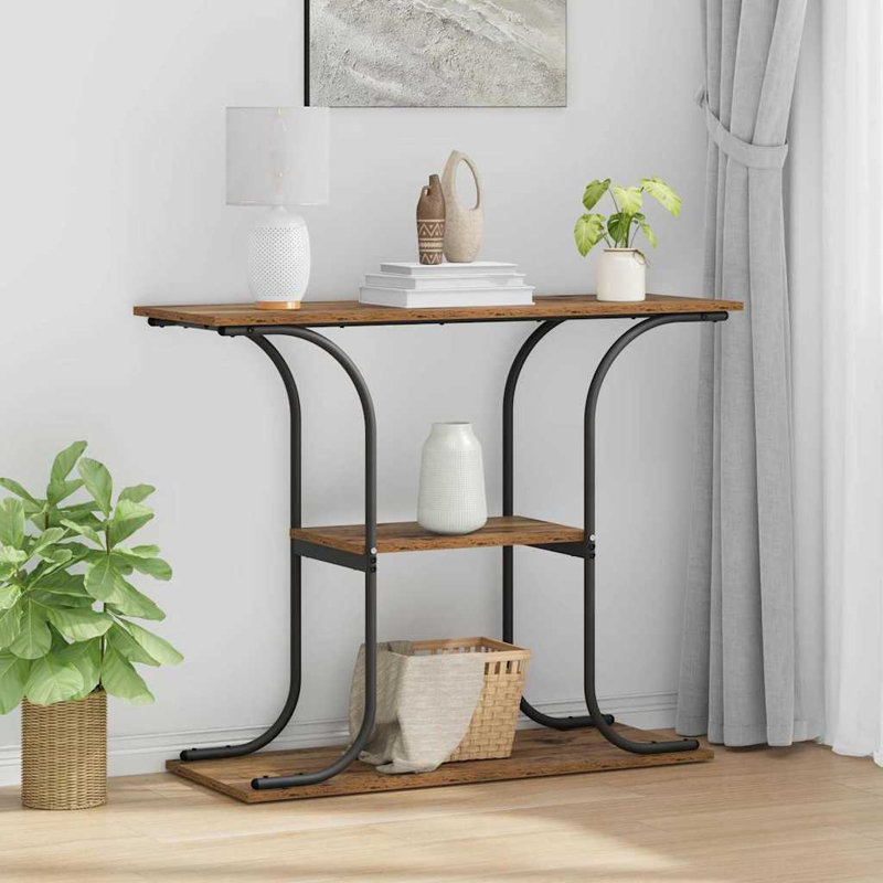 101cm Console Table, Old Wood