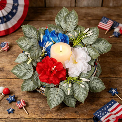 Plastic 18.01cm Wreath