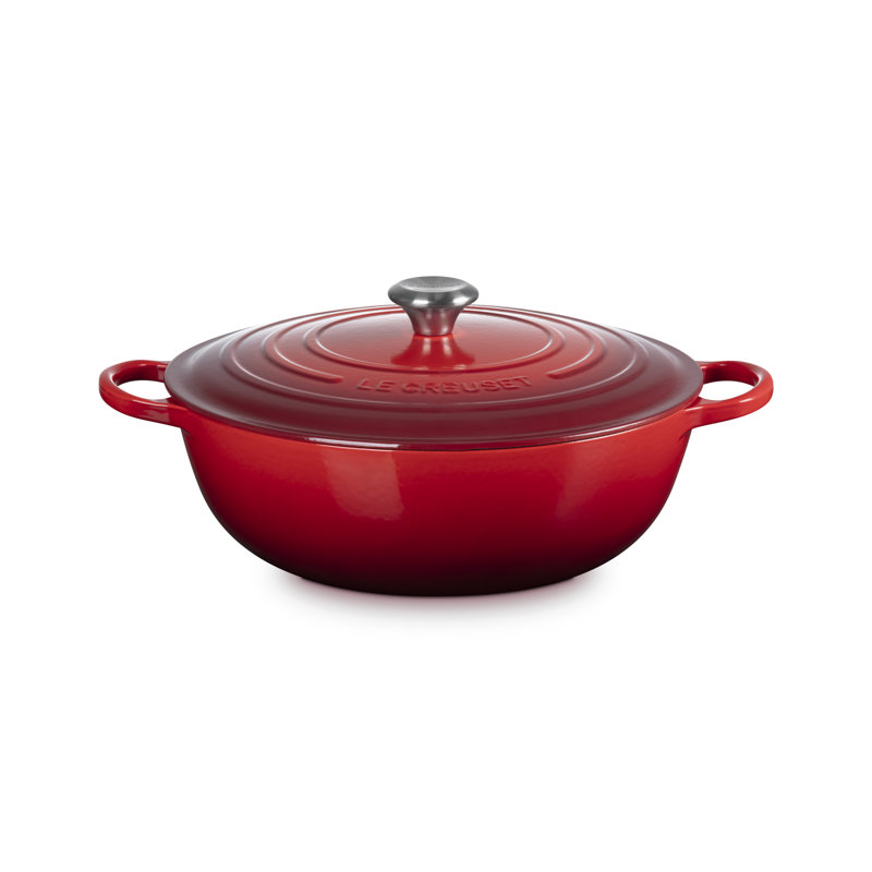 Le Creuset Cast Iron Soup Pot 32cm, Cerise