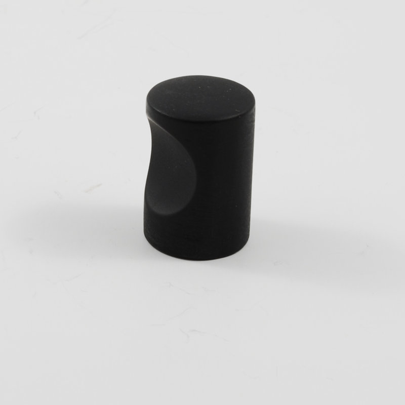 Poignée cylindrique 11/16 po de diamètre, Noir