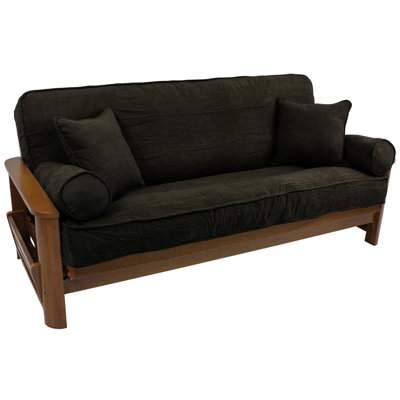 Polyester Box Cushion Futon Slipcover