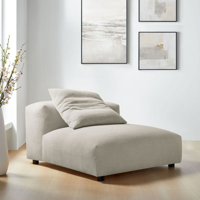Fauteuil modulaire rembourré Solace