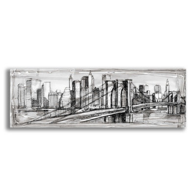 " Pen And Ink Cityscape II " by Ethan Harper