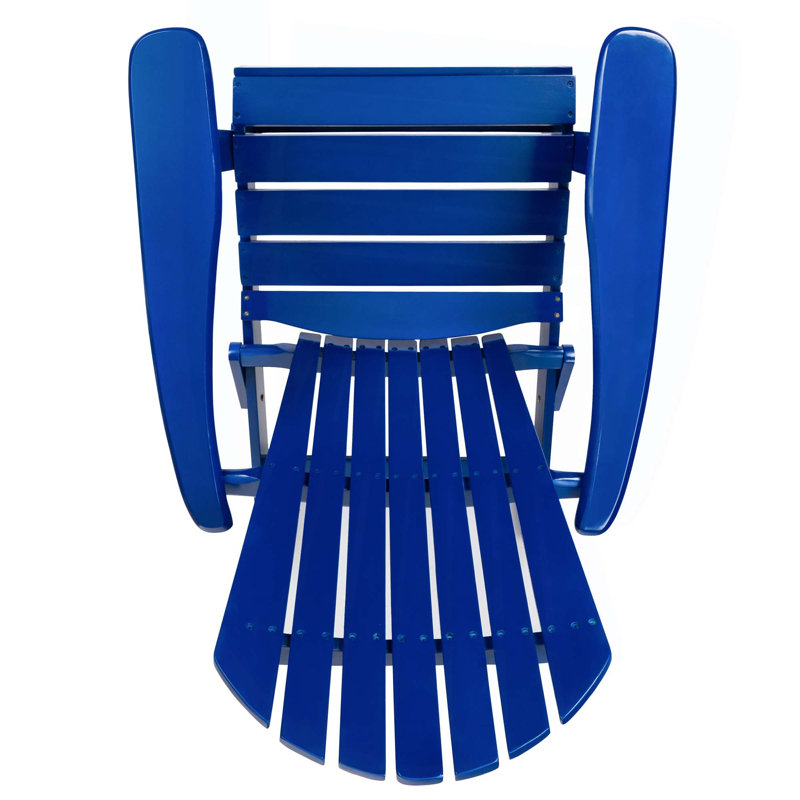 Chaise Adirondack, chaises d'extérieur pour l'extérieur, Bleu