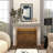 Metal Suspended Grid Single Panel Geometric Fireplace Screen with Bolted Detailing-1260668397