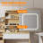 Vanity Desk With Sliding Mirror And Lights-1667091734