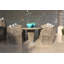 Dynasty Outdoor 7 - Piece Dining Set with Cushions-35575009-97319271