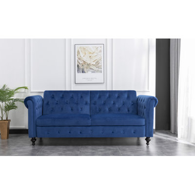 Selene 3 Seater Velvet Sleeper