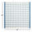Nordland Napkins - Set of 4 - Blue/Natural - 20" x 20"