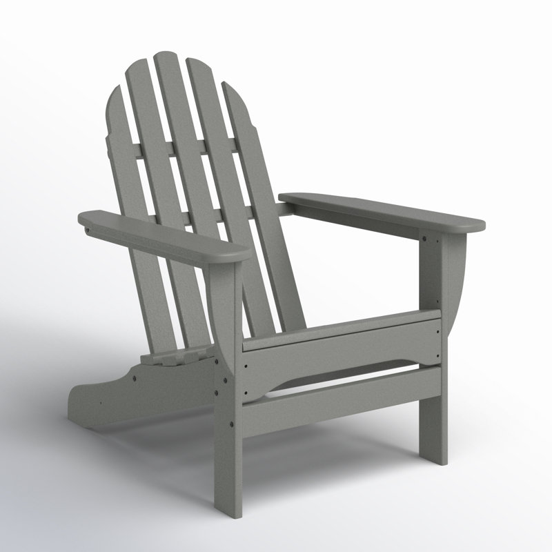 Chaise Adirondack classique POLYWOOD, Gris ardoise
