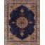 Oriental Area Rug in Stonewash Blue