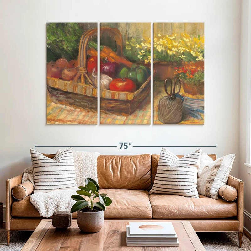 Yarlin Summer Produce, 42" H x 65" W