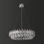 LED crystal Tiered Ring Chandelier