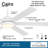 Cairo 65" Led Smart Indoor/outdoor Ceiling Fan-116794744-116794742