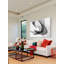 Abstrait noir et blanc par Irena Orlov - reproduction d'art sur toile tendue-1434409009