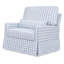 Crawford Pillowback Chair and a Half Upholstered Swivel Glider-1636909300