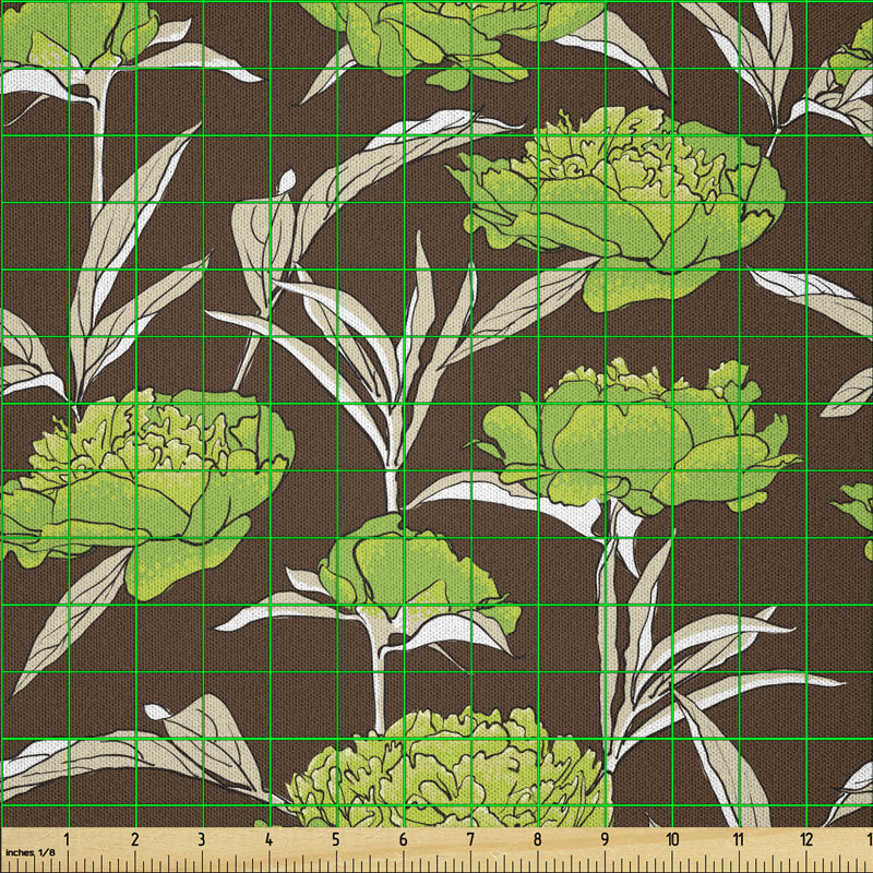 Darlien Nostalgic Leaves Multi-Purpose Fabric