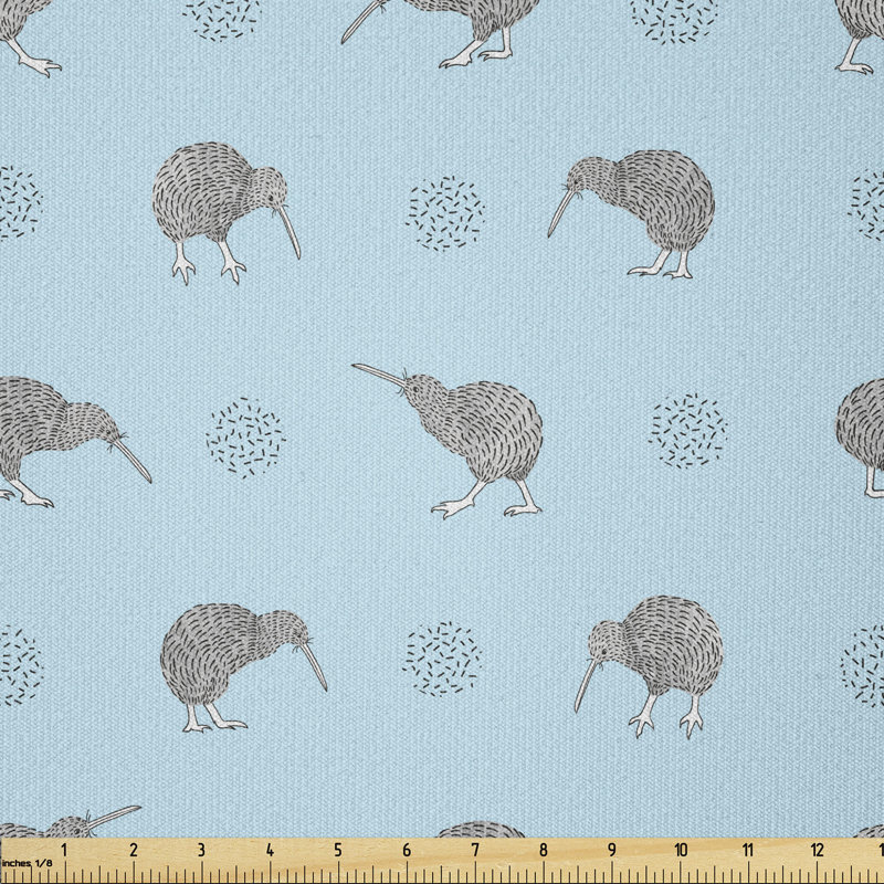 Deqa Kiwi Birds Indigenous New Zealand Multi-Purpose Fabric