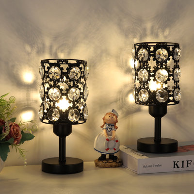 Lampe de table en métal Rheya