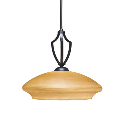 Luminaire suspendu 1 lampe à simple cuve Couto