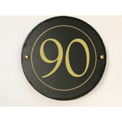 Easingwold 24cm H Stone House Number