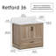 Retford 36" Single Vanity with Engineered Marble Top, Sink & Backsplash, Pre Assembled-1748392087