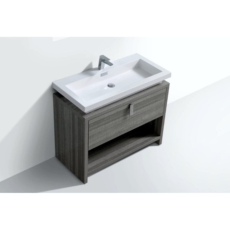 Ensemble de meuble-lavabo simple 40 po Politte