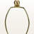 Nada Ceramic Table Lamp with Ivory and Cream Shade, 25.71'' H X 15.88'' W X 15.77'' D