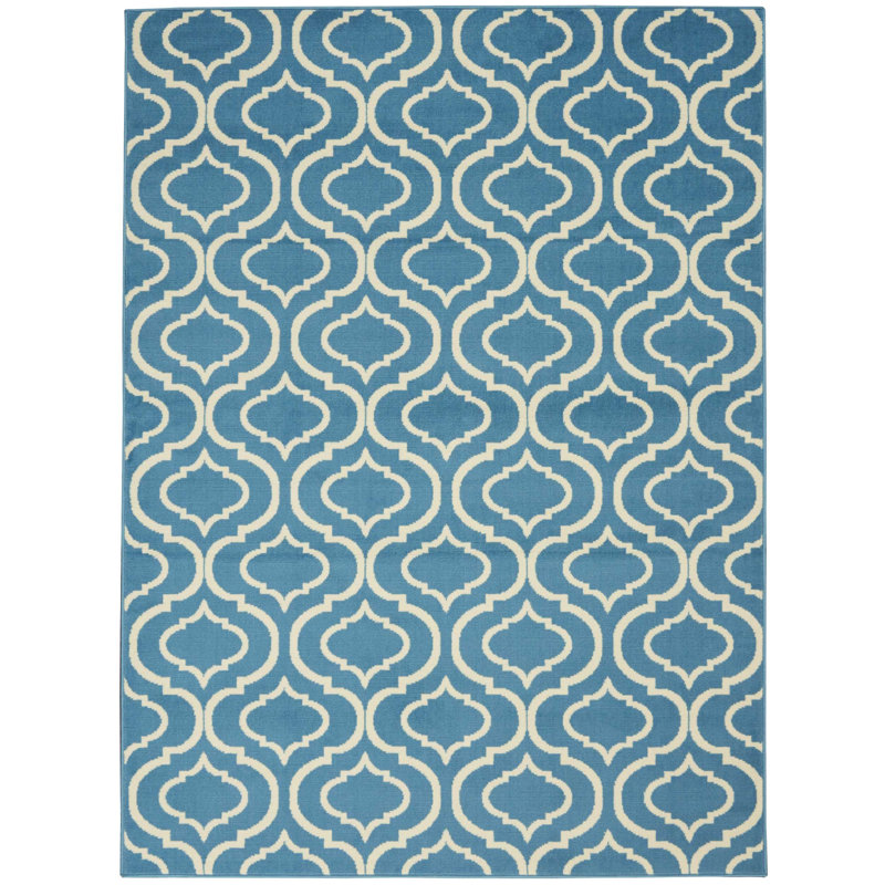 Kardinya Geometric Indoor Rug, Rectangle 6' x 9'