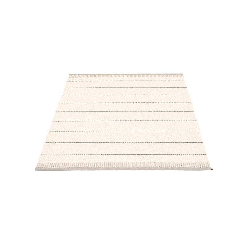 Rug BELLE Warm Grey 4.5 x 6.5 ft, Rectangle 4'6" x 6'6"