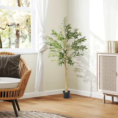 150cm Faux Olive Plant in Pot