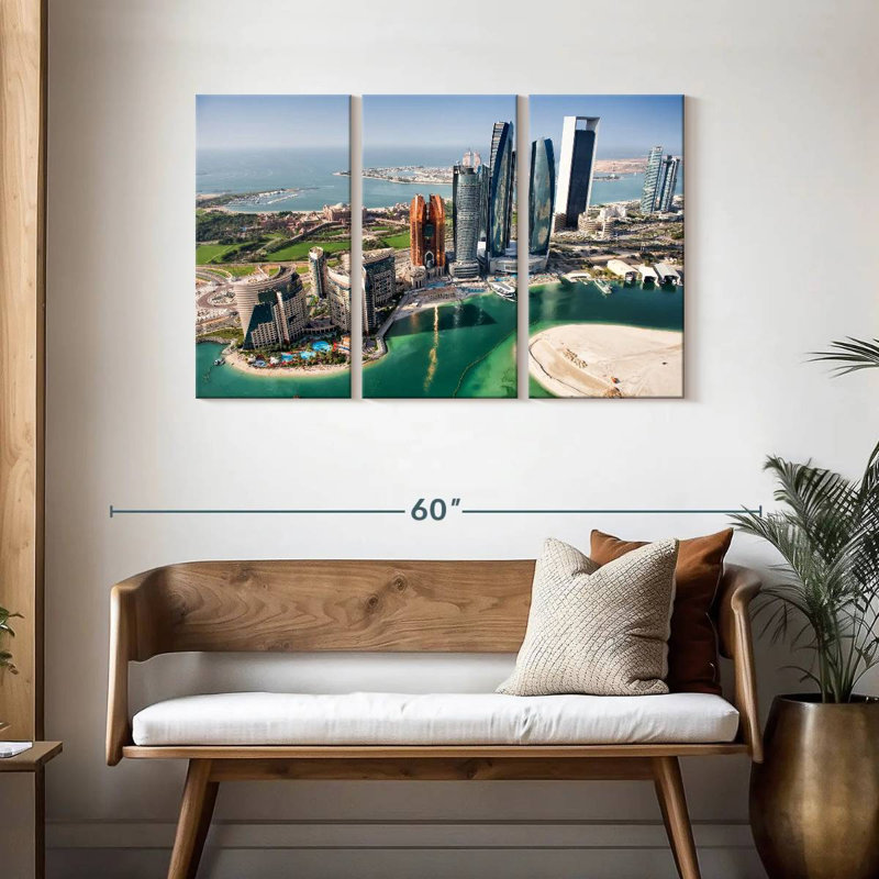 Abu Dhabi Structures, 28" H x 45" W