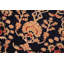 Tapis oriental bleu et rouge en laine noué à la main 8 pi 4 po x 10 pi Abbigail