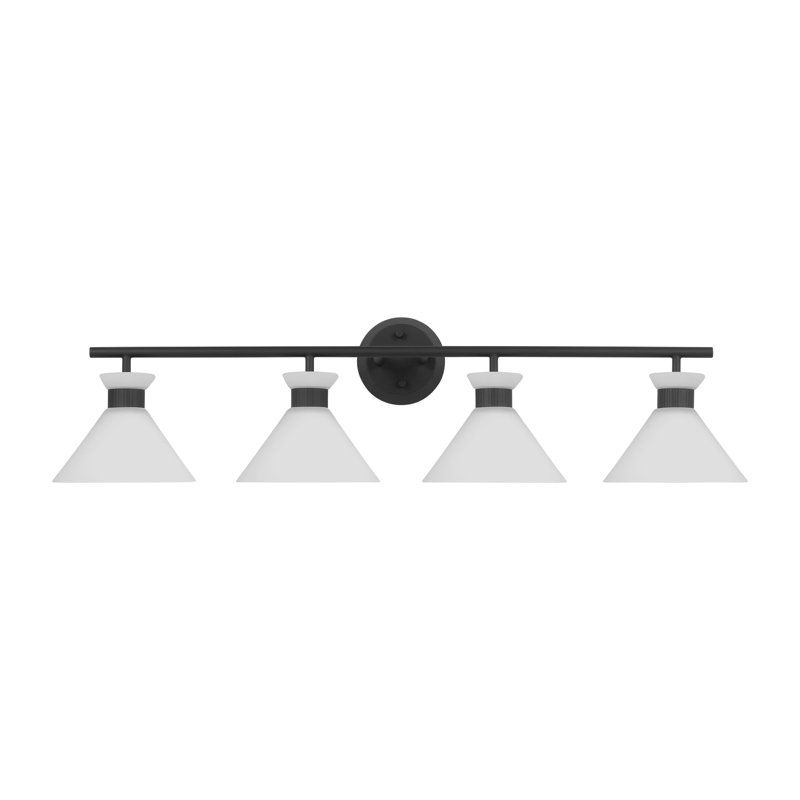 Belcarra Vanity Light, Midnight Black, 4